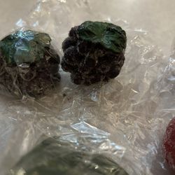 7 piece Fruit Candle Holders