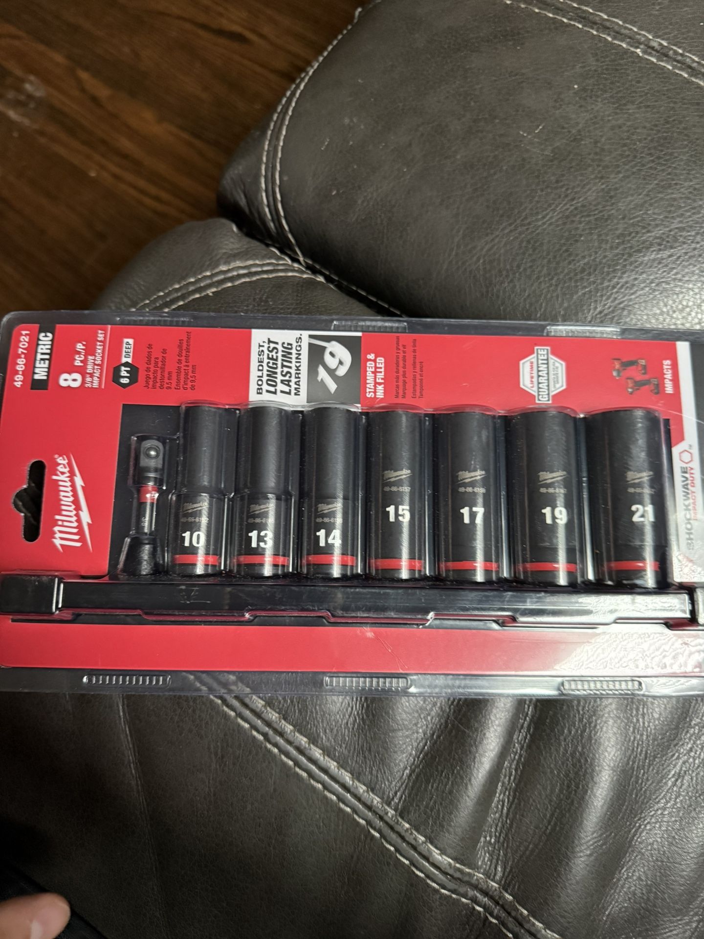 Milwuakee 3/8 Socket Set