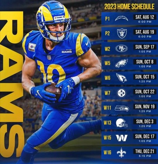 Los Angeles Rams Home Game Tickets 