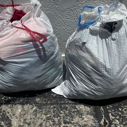 2 Trash Bags Full!! Of Woman’s Clothes Used And Brand New 