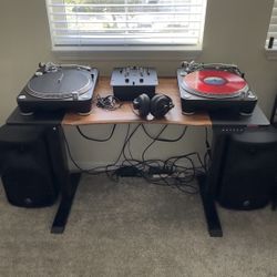 Vinyl DJ Equipment.