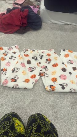 Minnie Mouse Halloween Fleece Pajama Pants