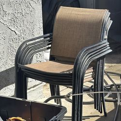 Stackable chairs