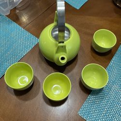 Lime Green Vintage Kettle