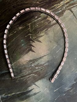 Silver Tennis Choker