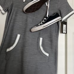 There Are Two Items A Dress For Girls Size Medium 7/8 And Shoes Size 11 Both For $35 Total The dress it is brand new never been worn