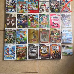 Nintendo Wii games