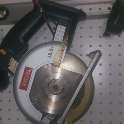 RYOBI SAW 18.0 V