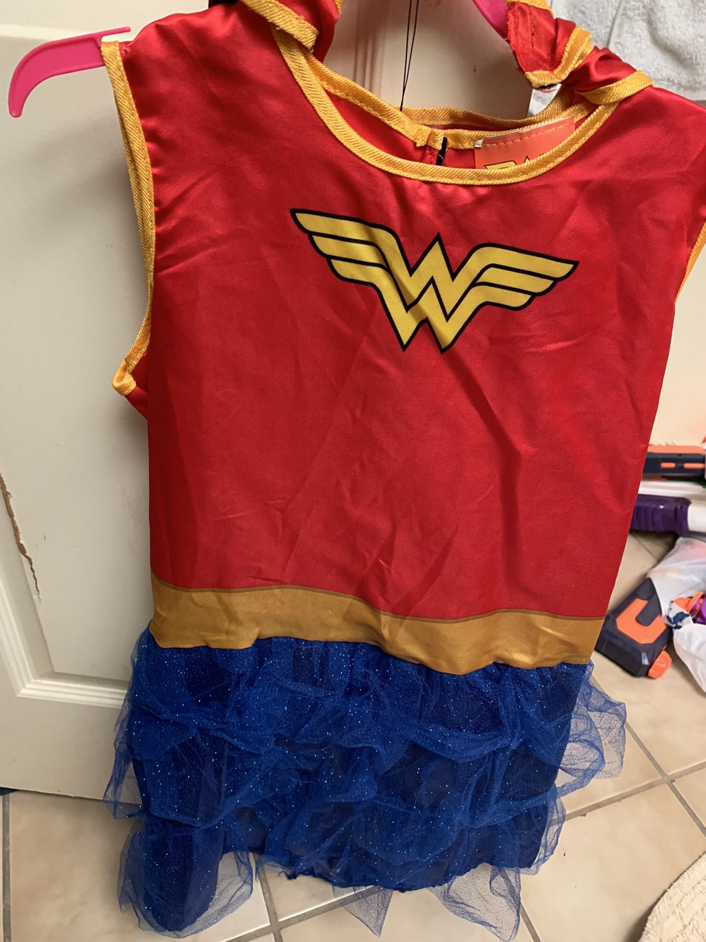 Wonder Woman girls costume size large