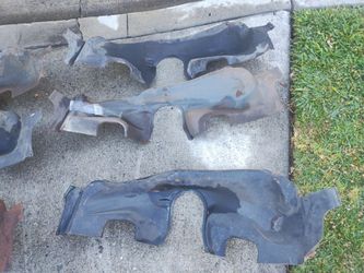 Vw bug convertible decklid rain guards $30 each