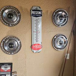 1961 Chevy Impala  Hub Caps 