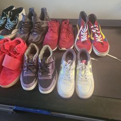 Vans, Air Force 1, Adidas, Pumas, 