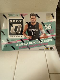 Basketball cards Optic Donruss Mega Box 2020-2021