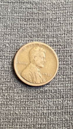 1920  S Lincoln Wheat Penny