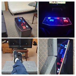 15,000 Games Hidden Arcade Ottoman Bench 