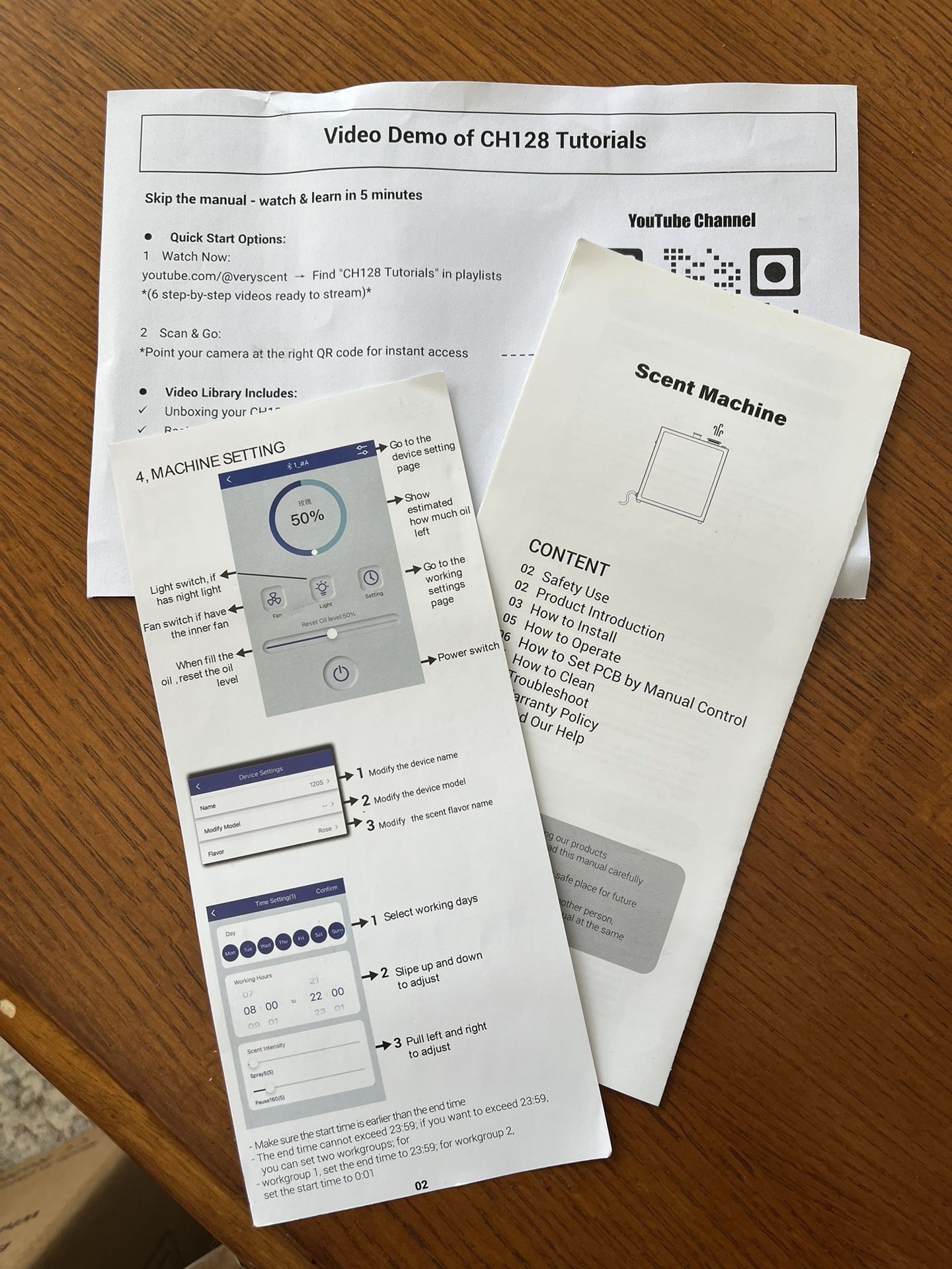 Scent Diffuser For Home/Office (Brand New/Unused)