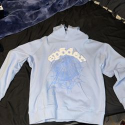 Blue Sp5der Hoodie
