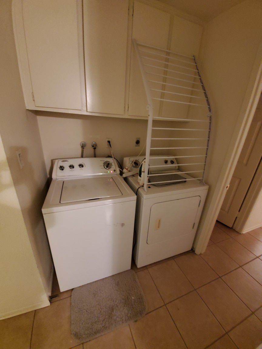 Whirlpool Washer and gas dryer