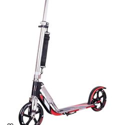 HUDORA Scooter for Kids Ages 6-12 - Scooter for Kids 8 Years and Up, Scooters for Teens 12 Years and Up, Adult Scooter with Big Wheels, Lightweight Du