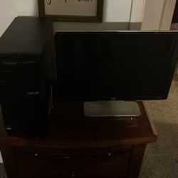 Asus Essentio CM1745, HP w2007 20” Widescreen Monitor