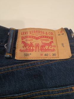 Levi's 501 40 X 30