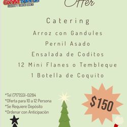 Catering Para Navidad 