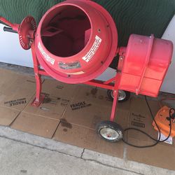 Cement Mixer 1-1/4 Cubit Ft