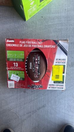 Franklin Sports Mini Playbook Flag Football Set