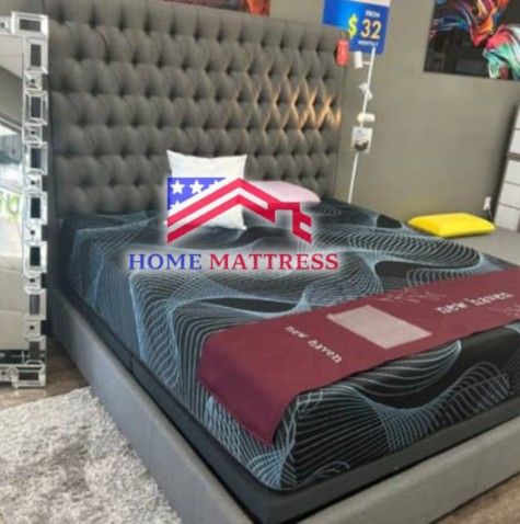 Bed Frame Camas - No Incluye Mattress Colchones