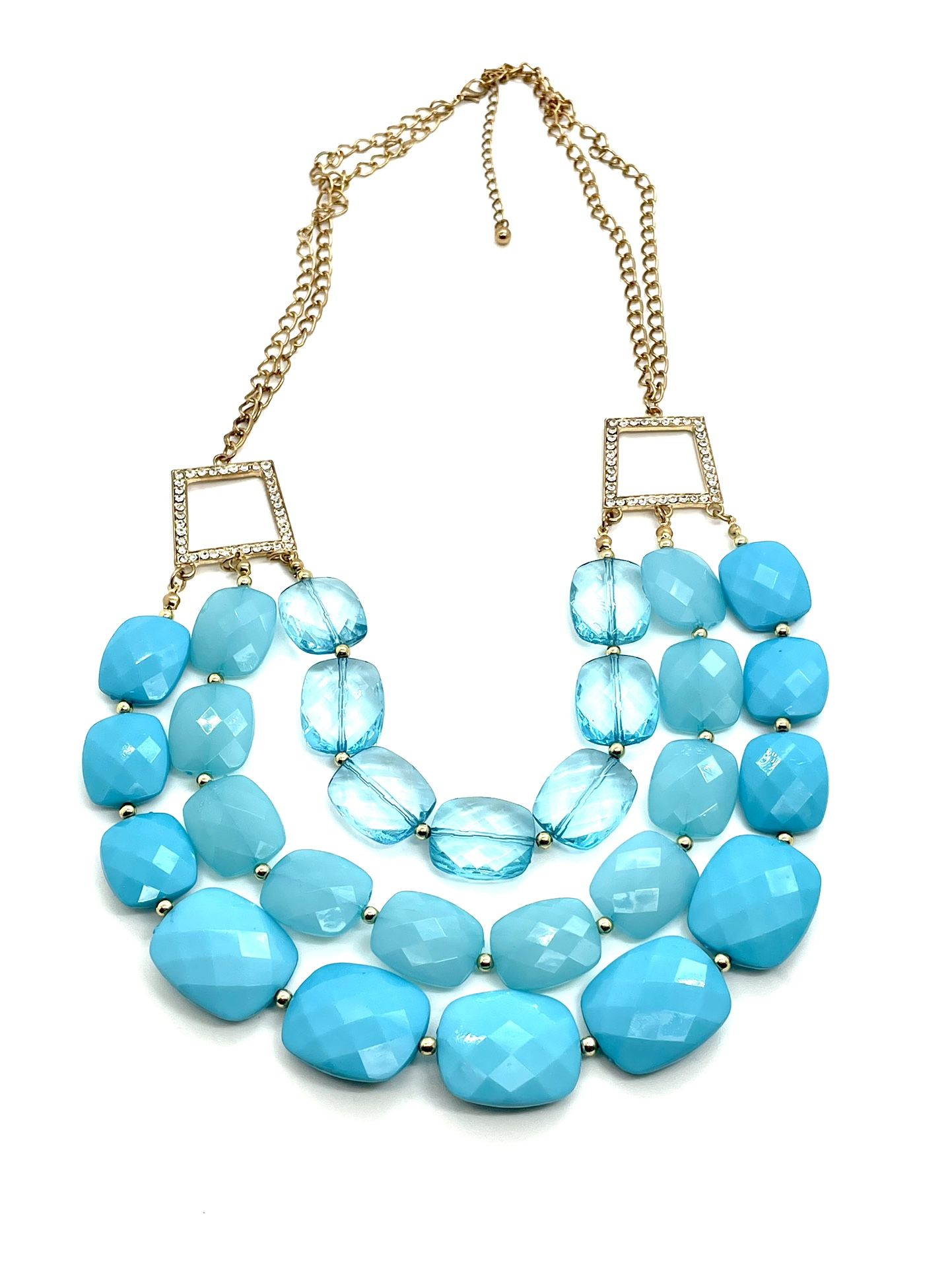 Adjustable Fashion Multistrand Necklace