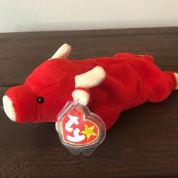 Rare 1st and 2nd generation collectible 1995 & 1993 TY Beanie Babies Collection - multiple high value beanies Snort, Hope, Jake over 90 total!