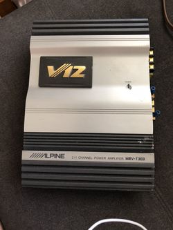 Alpine Amplifier 2/1 channel