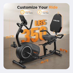 YOSUDA RC-MAX Recumbent Exercise Bike