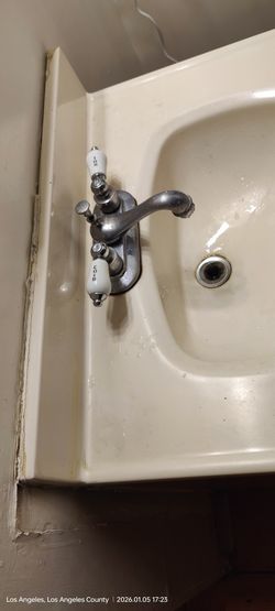 21"X 18" Built In Sink+Faucet+Cabinet
