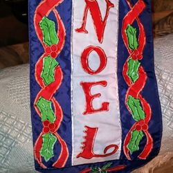 "Noel" Garden/Mailbox/Light Post Flag 