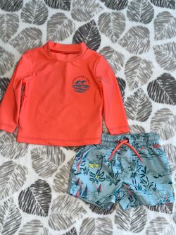 Carter's 6 Months Baby Boy Swim Outfit