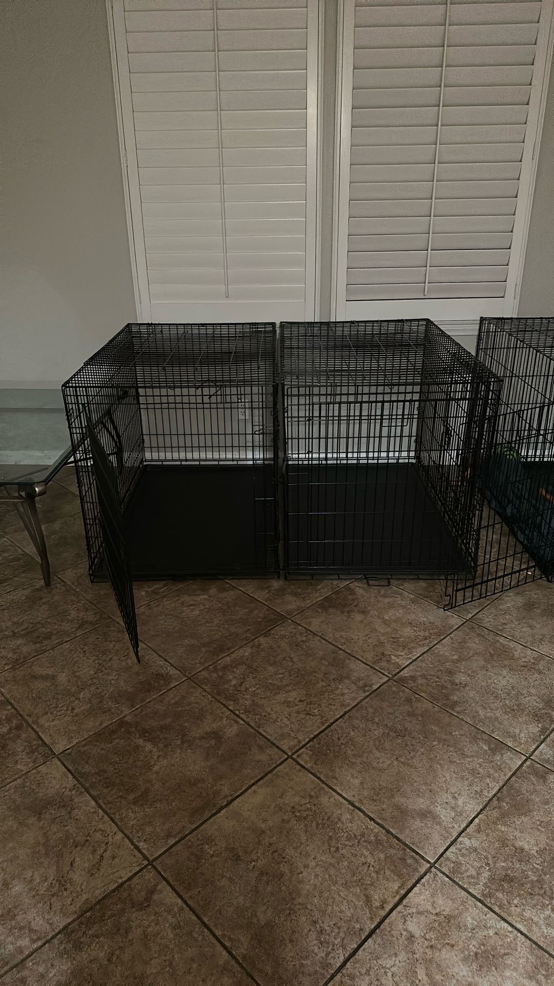 Two Dog Kennels For Sale