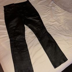 100% Leather Pants 