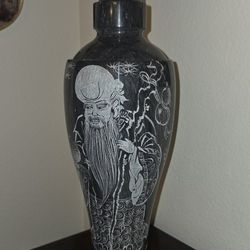 Chinese vase.