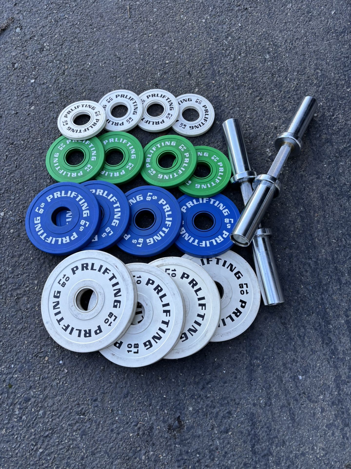 Dumbbells Bars And Change Plates