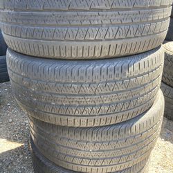 Set Of 265 45 20 Continental Tires 