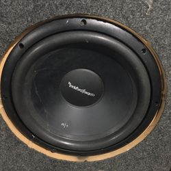 12 inches Rockford Fosgate