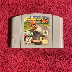 Mario Kart 64 Authentic Nintendo 64 Videogame Cartridge