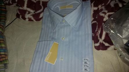 Men's name brand new dress shirts (Michael Kors, banana republic, Ralph Lauren &more)