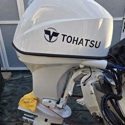 2024 Tohatsu 50 HP 4-stoke-only 2 hours-like new