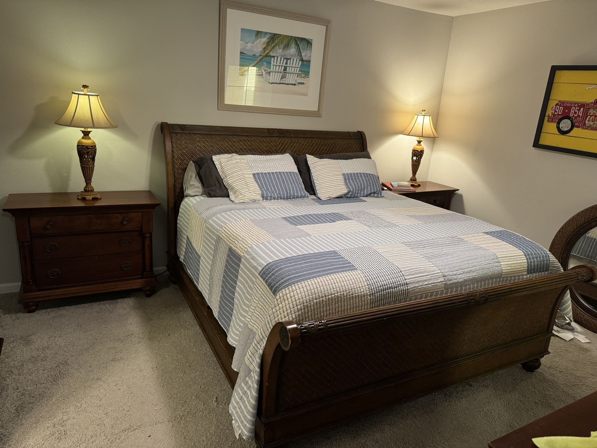 Tommy Bahama Style Bedroom Set