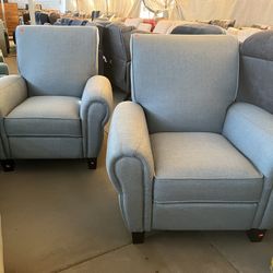 Accent Chair And Ottoman