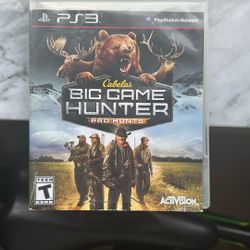 Big Game Hunter Pro Hunts PS3 