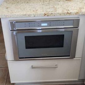 24 inch stainless steel thermodor microwave drawer