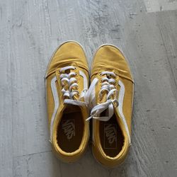 Vans Sunflower Yellow Size 8 